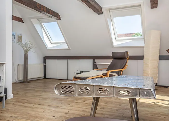 Fewo1846 - Hugo Eckener - Komfortable Maisonette-wohnung Mit 2 Schlafzimmern Im Stadtzentrum Apartment Flensburg