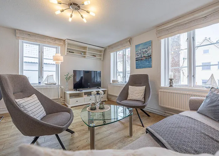 Fewo1846 - Hugo Eckener - Komfortable Maisonette-wohnung Mit 2 Schlafzimmern Im Stadtzentrum Apartment Flensburg